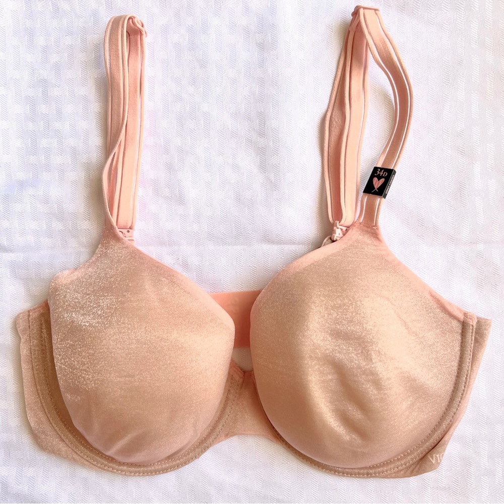 NWT Victoria’s Secret Semi-Demi T-Shirt Bra, Lined, Perfect Coverage, 36c